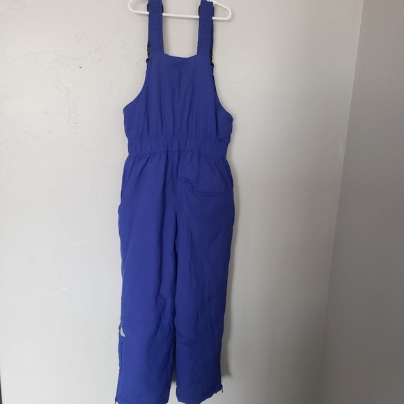 L.L. Bean Vintage Kids Medium 10/12 Royal Blue Snowsuit Bibs Winter One Piece - Picture 4 of 9